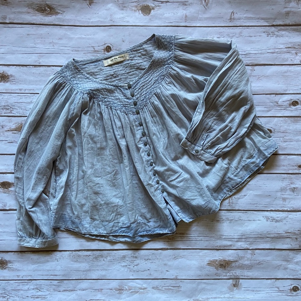 💜FREE PEOPLE boho style top